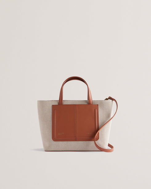 NISHAL-Bags-Small Canvas Tote Bag- Ted Baker Romania
